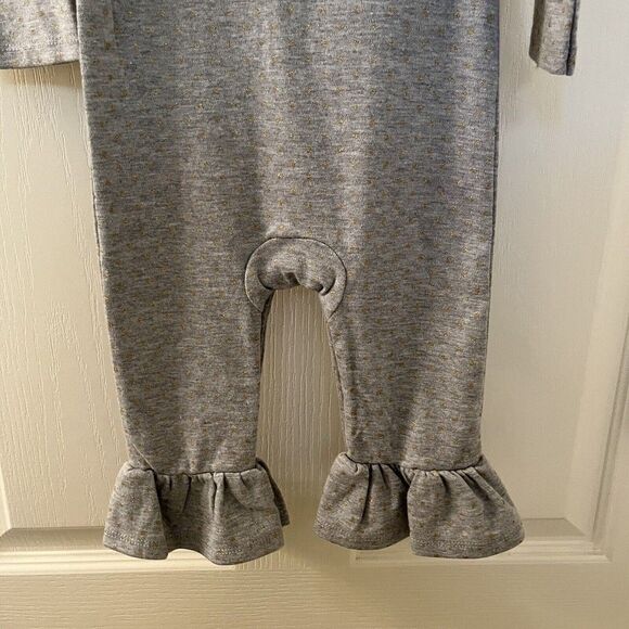 Mud Pie Baby Girl Halloween Pumpkin One Piece Romper Jumpsuit 6-9 Months NWT - Picture 10 of 10